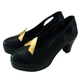 Genshin Impact Tianquan Ningguang COS Shoes Anime High Heels for Cosplay - Halloweez